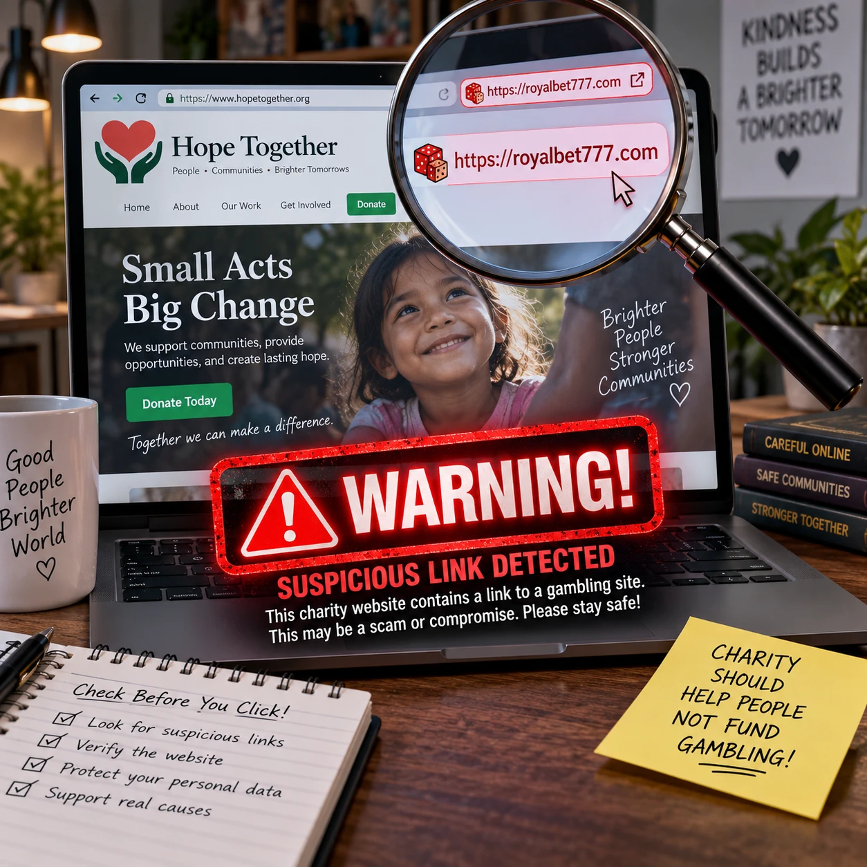 Why Usdt Casino Links On Charity Websites Are A Red Flag For Uk Nonprofits