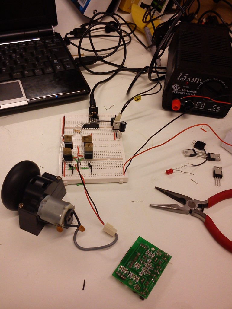 H-Bridge set up