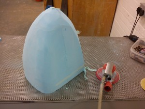 sanding and shaping