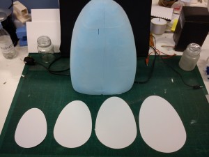 testing head sizes compared to body