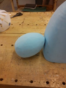 finished head